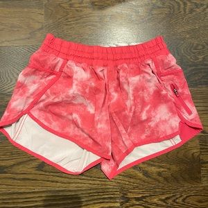 Lululemon Pink Tracker Short Size 10